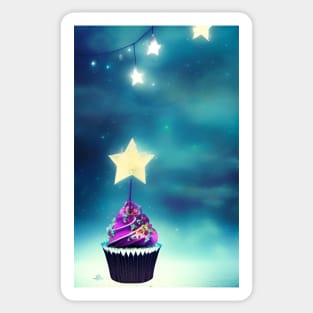 Whimsical Cupcake Series Sticker